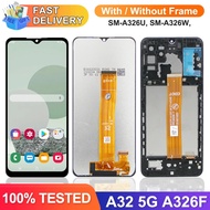 6.5'' A32 5G Display Screen with Frame, for Samsung Galaxy A32 5G A326 A326B A326U Lcd Touch Screen 