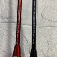 APACS FLY WEIGHT 73 Badminton Racket, strong 35lbs + Grip, ORIGINAL - Black, bar