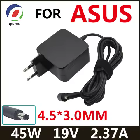 19V 2.37A 45W 4.5*3.0mm Laptop Charger Adapter For MSI Modern Asus ASUS X755J UX481 UX481FL UX480 UX