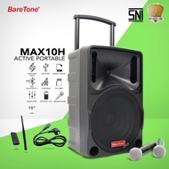 speaker portable baretone max 10H aktif 10inc original
