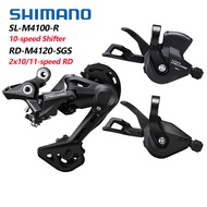 Shimano Deore SL-M4100 Shifter Lever 10 Speed Groupset MTB Bike RD-M4120 Rear Derailleur M4100 M4120