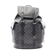 LOUIS VUITTON Christopher PM 背包 N41379 Damier graphite 黑色 二手