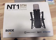 Rode NT1 5th Generation  (第5代) - 雙接口版 USB + XLR+ RØDE PSA1+ Pro麥克風架
