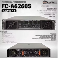 Power Amplifier Firstclass FC A6260S 4x1200watt 4ohm