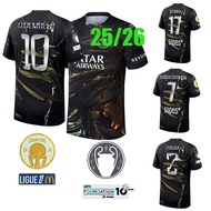 S-XXXXL      25/26 O.DEMBELE jersey 25/26 PSG-paris soccer clothe KVARATSKHELIA D.DOUE VITINHA HAKIM