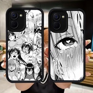 Q111 Comics Ahegao soft Casing for VIVO Y17S Y36 Y18i Y28s V60 5G Y27s Y03 Y18 Y27 Y28 Y03t