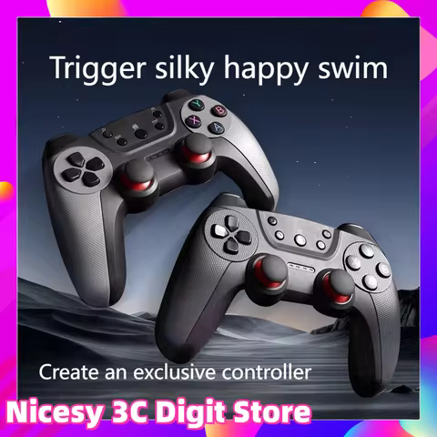 Wireless USB Game Controller for Tesla Model Y/3/X/S Double Player Online TV PC PS3 Steam Compatible