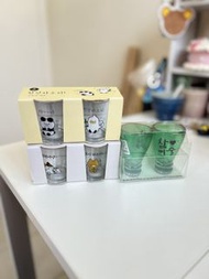玻璃杯 Korean Soju Shot Glasses Set by Artbox