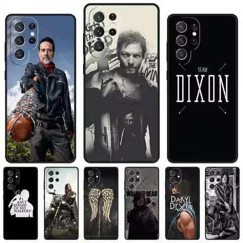 The Walking Dead Daryl Dixon phone case For Samsung Galaxy S24 S25 S23 S22 Ultra Note 10 20 Plus S20