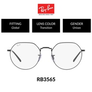Ray-Ban Jack-Photochromatic Unisex Global Fitting Glasses (53mm) RB3565 002/GG