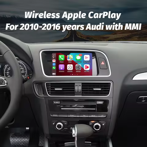 Apple CarPlay Android Auto Interface for Audi A4 A5 Q5 2010-2016 with MMI System
