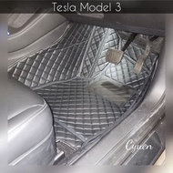 Tesla Model 3防水立體全包圍地毯