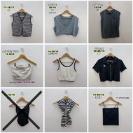 Ready Stock Preloved Branded Crop Top Women 🔥🔥 LOVITO, VS (Victoria’s Secret)