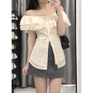 BEAUTIFUL SHORT-SLEEVE 2-PIECE DRESS