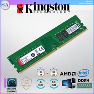 KINGSTON VALUE RAM DIMM 2666 / 2933 / 3200 MHz DDR4 DIMM DESKTOP PC Memory RAM