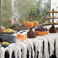 Cute Halloween Resin Pumpkin Bowls on Broom for Serving Fruit Salad Snacks Halloween Easy to Use