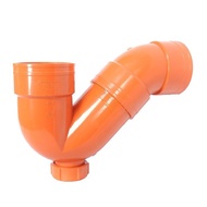 PVC ORANGE PIPE FITTINGS P-trap 3"/4"