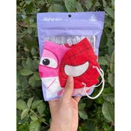 10 SILK MASKS FOR CHILDREN FROM 4 YEARS OLD - 10 YEARS OLD