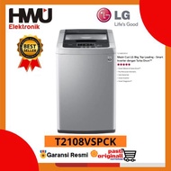 LG Mesin Cuci 1 Tabung 8KG Top Load Washer T2108VSPCK