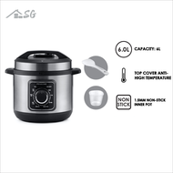 PENSONIC 6.0L Analogue Electric Pressure Cooker PPC-1809 - Multi-Function High-Pressure Cooker 气压锅