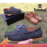 Diane Closet OfficialKasut Kulit  Sampan Lelaki Mens Leather Loafers Fashion Timberland Kasut Office Pejabat Premium Cla