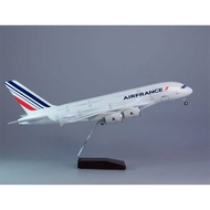 380 French Airlines Simulation Airliner Aircraft Model Ornaments Boeing B747 National Airlines A380 