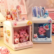 A ai1 Cute Claw Machine Pen Holder Desktop Storage Pen Bucket Student Creative Storage Box Storage P