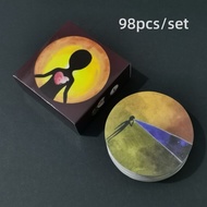 Ready Stock spotINUK Cards OH cards Board Game Cards Psychology Cards 98 Pieces 8.4 X8.4 Yuan Card O