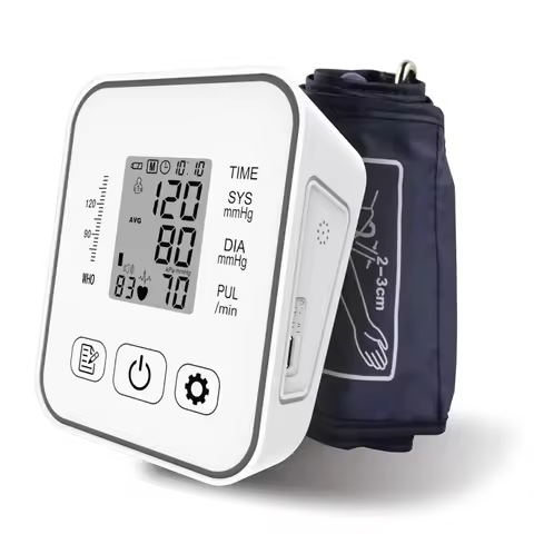 Upper Arm Fully Automatic Electronic Blood Pressure Monitor 2 * 99 Memory Blood Pressure Monitoring 