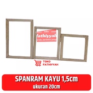 SPANRAM CANVAS WOODEN FRAME 20x20 20x25 20x30