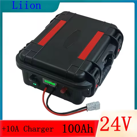 24v 100ah Li-ion battery pack 24V lithium battery pack 100Ah waterproof battery rechargeable for boa