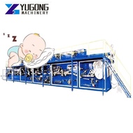 Baby Adult Diaper Production Machine Patient Use Diaper Making Machine Adult Diaper Production Line Making Machine for Sale Adult Diapers Incontinence