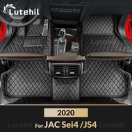 Car Floor Mats For JAC Sei4 /JS4 2020 Custom Auto Foot Pads Automobile Carpet Cover Interior Accesso