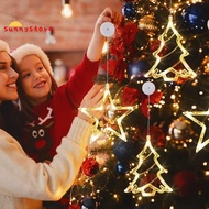 Window Lamp Battery-Powered Christmas Lights Interior Decoration Star Tree Lamp (Without AAA Battery