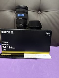歡迎  Trade In 😍😍😍 全新一樣 (香港行貨有保養 2026-9) Nikon Z 24-120 24-120mm F4 S Z5 Z6 Z7 Use