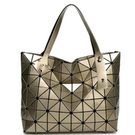 Glossy Gold Issey Miyake BAOBAO Geometric Tote bag / Shoulder Bag / Diaper Bag