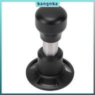 KANGNKA Coffee Tamper, 58.5mm Spring Loaded Espresso Tamper, Accurate Stainless Steel Threaded Botto