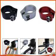 [PrettyiaSG] Bicycle Seat Clamp Seat Tube Clamp Seat Clamp Seat Post Clamp  Spacing Aluminum Alloy f