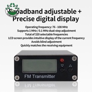 [Whcart] 0.5W FM Transmitter with 2000M Distance, Frequency Modulation Emitter for Supermarket Event