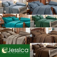 ผ้าปูพร้อมนวม ผ้านวม ชุดเครื่องนอน เจสสิก้า สีพื้น PlainColor1 /Jessica ของแท้ 100%