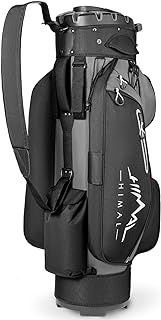 UNIHIMAL 14-Way Golf Cart Bag Pro with Full Length Divider Top, Golf Bag for Men with Handles and Rain Cover