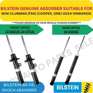 BILSTEIN GENUINE ABSORBER (FRONT, REAR) FOR MINI CLUBMAN [F54] (COOPER, ONE) (2014-ONWARDS)