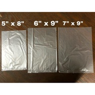 250gm± Plastic 8x9/ 3x5/ 4x6/ 5x7 / 6x9/ 7x10 Thin hdpe Plastic Bag/ Plastic Lembut / Soft Bag/ Plastik Beg PE