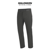 SALOMON WAYFARER Deep Black Mens Technical Outdoor Hiking Pants กางเกงเดินป่า LC2745400 Official Sto