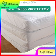 [48H Shipping]Zipper Mattress Protector Waterproof For Baby Bed Wetting Bedbug Proof Mattress Cover Single/Super Single/Queen/King