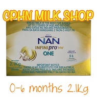 【Ready Stock】✔﹊NAN® INFINIPRO® HW One 0-6 2.1kg (November 2022 exp)