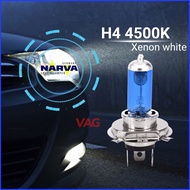 H4 Car Headlight Bulb 12v 60/55w White Light | Genuine Narva Germany 2 Balls per 1 Product Set