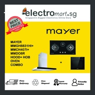 MAYER  MMGH8831HI+ MMCH407I + MMDO8R HOOD+ HOB OVEN COMBO