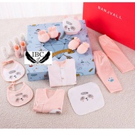 [Ready Stock] Newborn Baby Gift Set 18 Pieces Set Baby Clothing Gift Box Hamper Baby Hadiah Newborn 