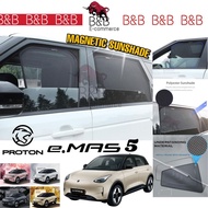 (KOOZY) Proton E.MAS 5 PRIME PREMIUM E.MAS 5 Car Magnetic Sunshade Magnet Sun Shade Tingkap Shade Ke
